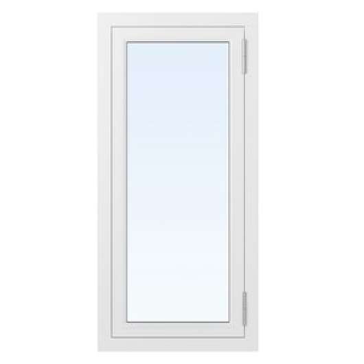 2-glasfönster Trä utåtgående - 1-Luft - Vit - Klarglas, 4x4 - Tvåglasfönster, Fönster