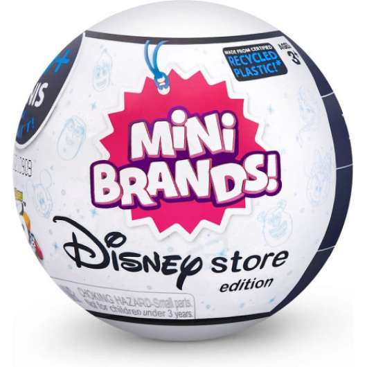 5 Surprise - 5 överraskningsboll från Disney Store Mini Brands