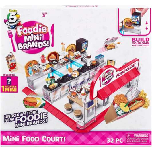 5 Surprise - Mini Food Court-lekset - snabb leverans