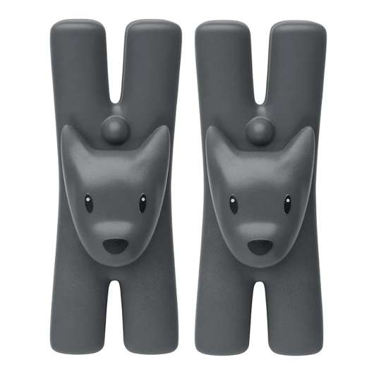 Alessi - Alessi Giampo Clips 2-pack Svart