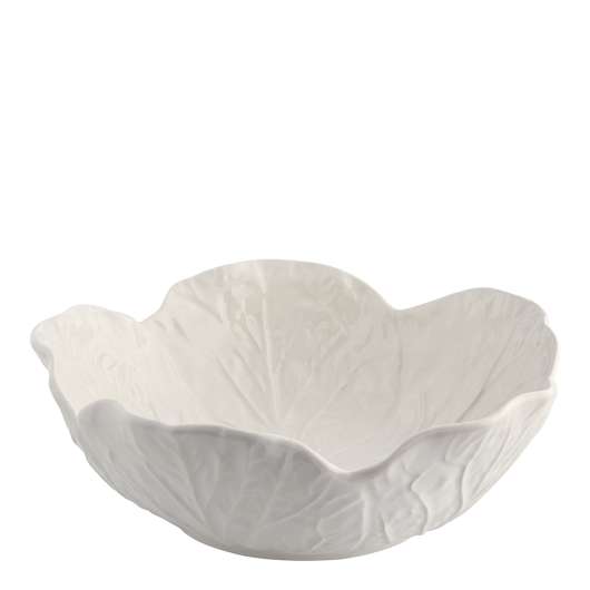 Bordallo Pinheiro - Cabbage Skål Kålblad 17,5 cm Vit