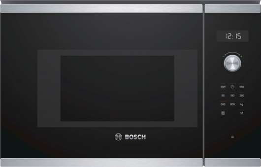 Bosch Bfl524ms0 Inbyggd Mikrovågsugn - Stål