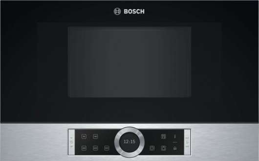 Bosch Bfl634gs1 Inbyggd Mikrovågsugn - Rostfritt Stål