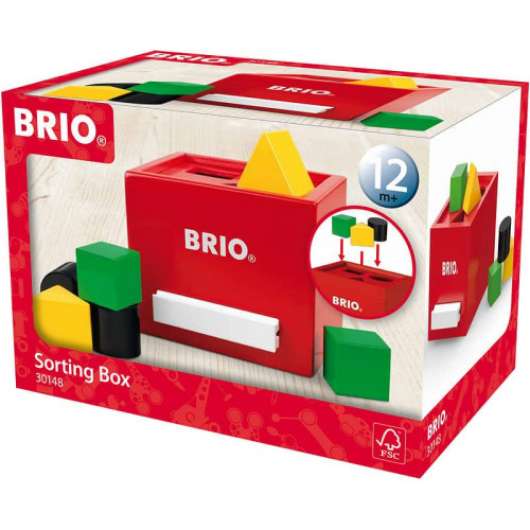 BRIO - Brio 30148 - Tegellåda röd