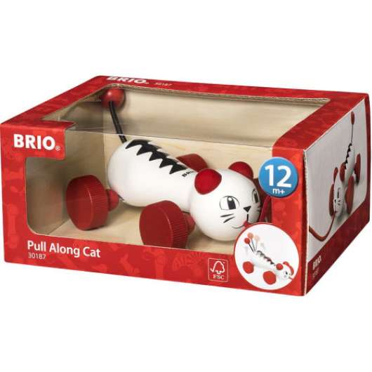 BRIO - Brio 30187 - Dragbar katt