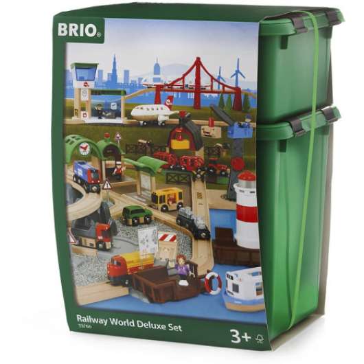 BRIO - Brio 33766 - Train World deluxe - FRI frakt