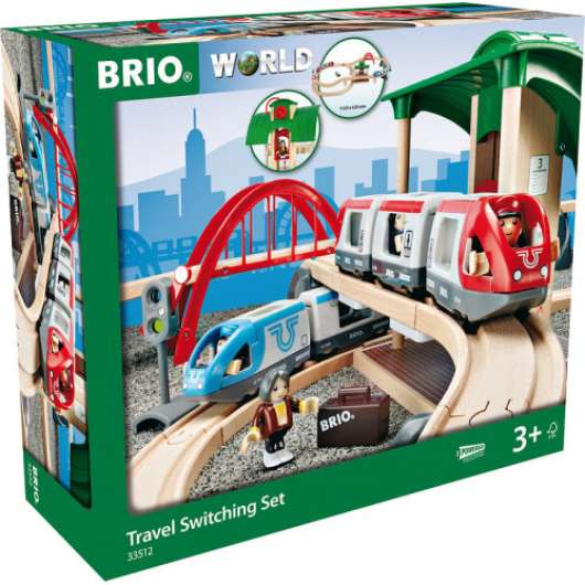 BRIO - Brio Järnväg 33512 Tågbytesspårsats