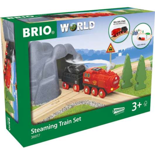BRIO - Brio Railway 36017 Ångtågsset