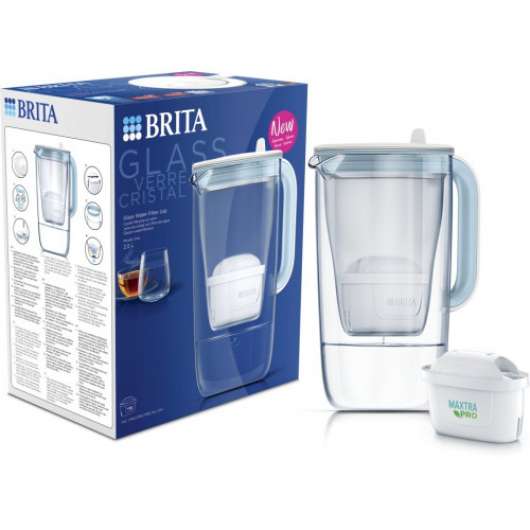 Brita - Glass Jug 1.5L - snabb leverans