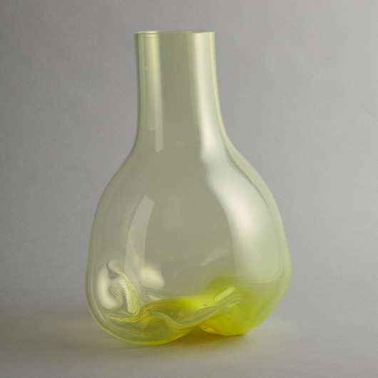 Craft - Gul Vas i Glas av Tone Linghult