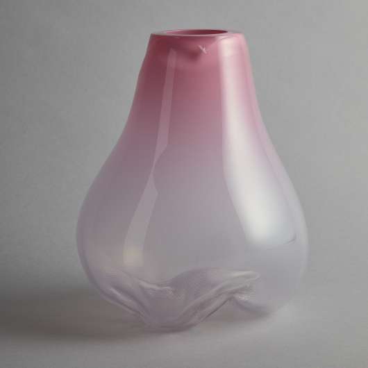 Craft - Tone Linghult Rosa Vas i Glas