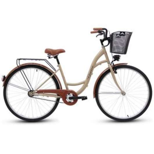 Cykel Eco 28 - cappucino - Damcyklar