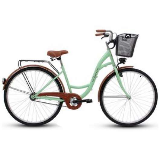 Cykel Eco 28 - pistage + Cykellås - Damcyklar, Standardcyklar, Cyklar