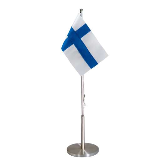 Dacapo Silver - Flaggstång Finsk Flagga 40 cm