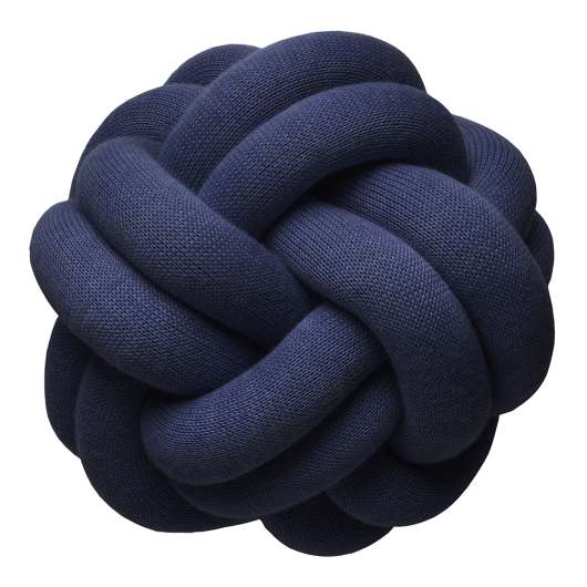 Design House Stockholm - Knot Kudde 30 cm Mörkblå