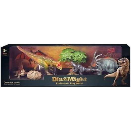 Dinomight - DinoMight Dinosaurs lekset. 5 dinosaurier