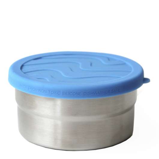 ECOlunchbox - Seal Cup Rund burk Mellan 10 cm Blå