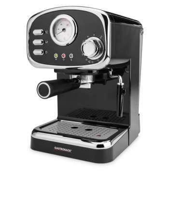 Gastroback 42615 Espresso Espressomaskin - Svart