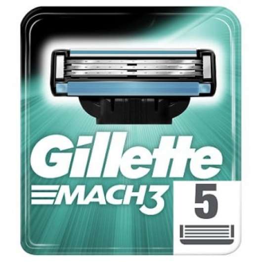 Gillette - Rakblad Mach3 Base 5-pack