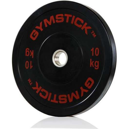 Gymstick - bumper plate 10 kg - snabb leverans
