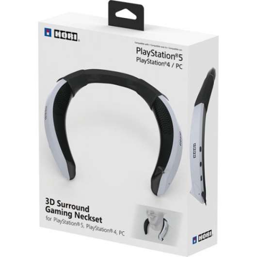 Hori - 3D Surround Neckset. PS4 / PS5 / PC - snabb leverans
