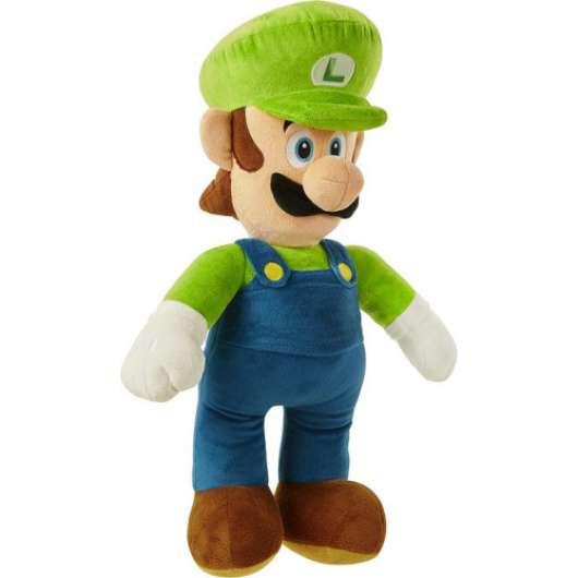 Jakks Pacific - Super Mario Luigi plyschleksak. 50 cm