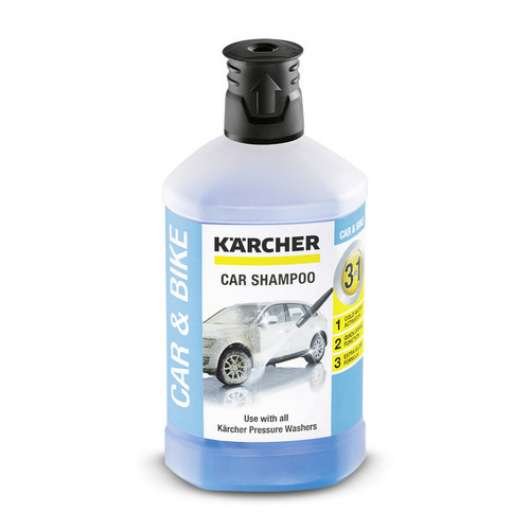 Kärcher Tvättmedel För Bil 1l 3 In 1 Högtryckstvätt