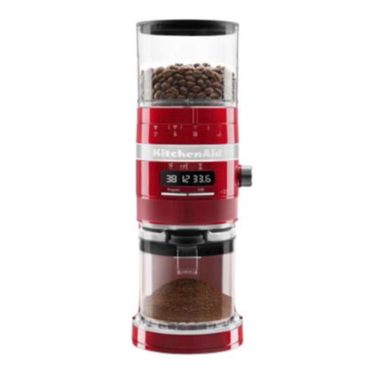 KitchenAid - KitchenAid Kaffekvarn Röd Metallic