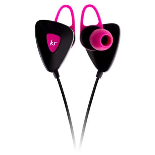 Kitsound - Trail sport rosa in-ear trådlös
