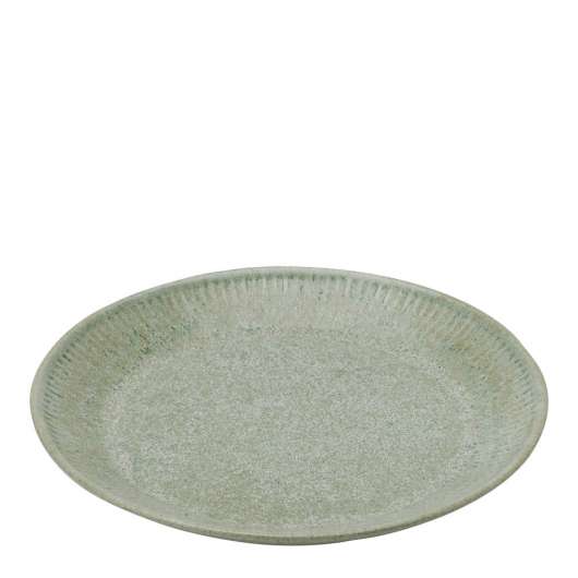 Knabstrup Keramik - Knabstrup Tallrik 19 cm Olive