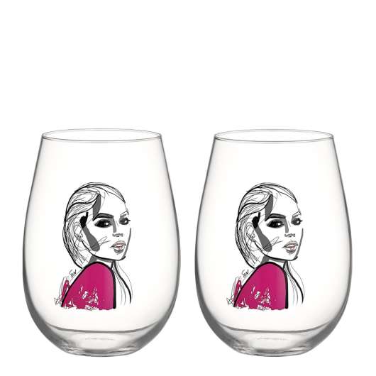 Kosta Boda - All About You Tumblerglas 57 cl 2-pack Next to you