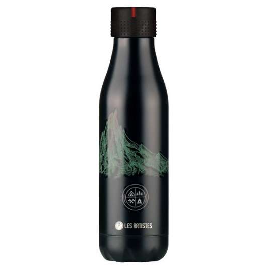 Les Artistes - Bottle Up Design Limited Edition Termoflaska 0,5L Svart/Grön