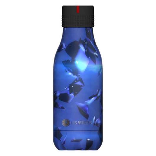 Les Artistes - Bottle Up Design Termoflaska 0,28L Blå Abstrakt