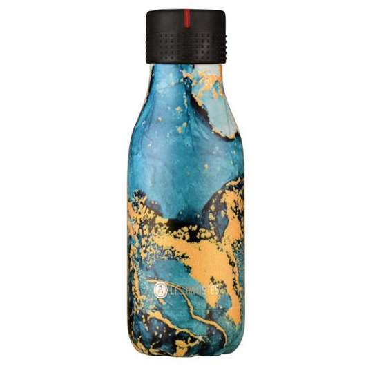 Les Artistes - Bottle Up Design Termoflaska 0,28L Blå Marmor