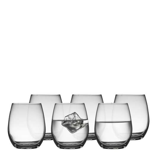 Lyngby Porcelain - Juvel Vattenglas 39 cl 6-pack