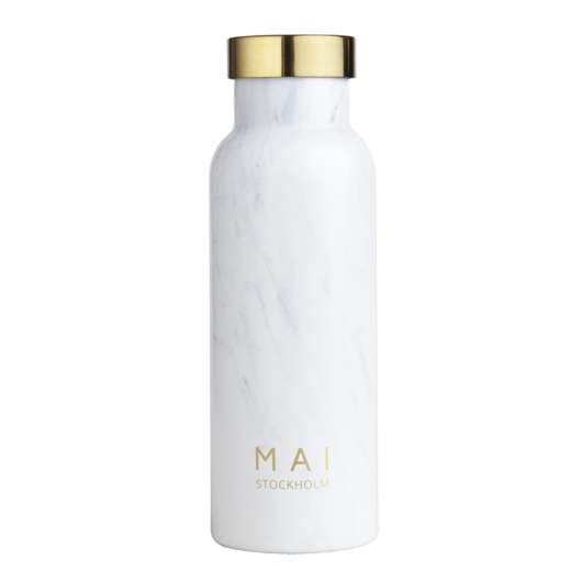 MAI Stockholm - Marble Collection Flaska 50 cl Svart Marmor