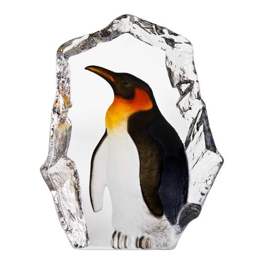 Målerås Glasbruk - Wildlife Pingvin 20,5 cm Svart