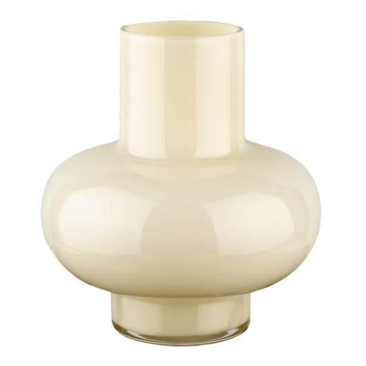 Marimekko - Umpu Vas i glas 18,6 x 20 cm Kräm