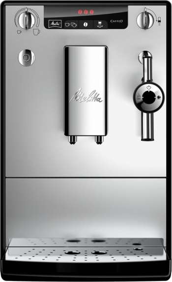 Melitta Solo & Perfect Milk Svart/silver Espressomaskin - Svart/silver