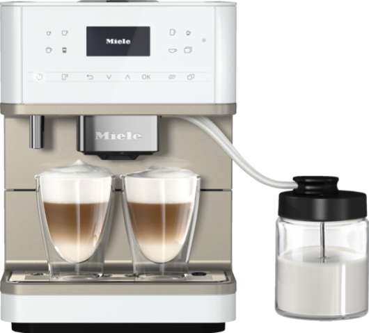 Miele Cm 6360 Milkperfection Lotus White Espressomaskin - Vit