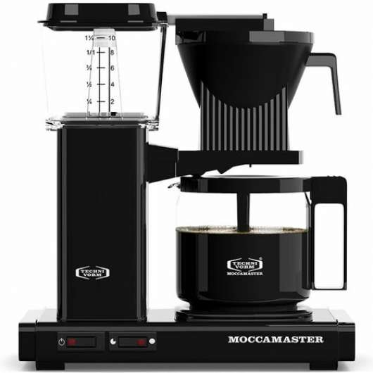 Moccamaster Automatic Black Kaffebryggare - Svart