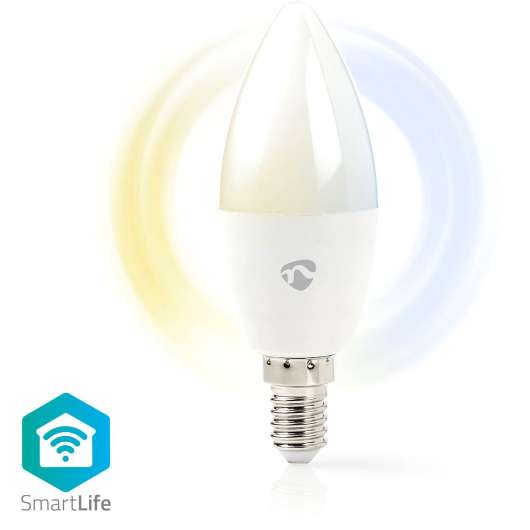 Nedis WiFi Smart LED-lampa E14