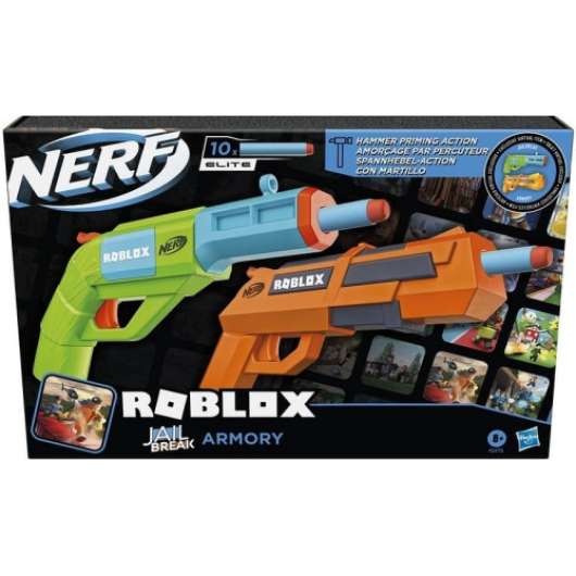 Nerf - Roblox Jail Break Armory skumpistol 2 st