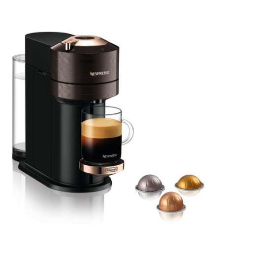 Nespresso Vertuo Next Premium Dark Braun Kapselmaskin - Brun