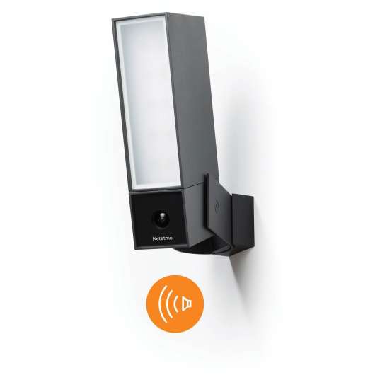 Netatmo Smart Outdoor Camera med siren NOC01EU - svart