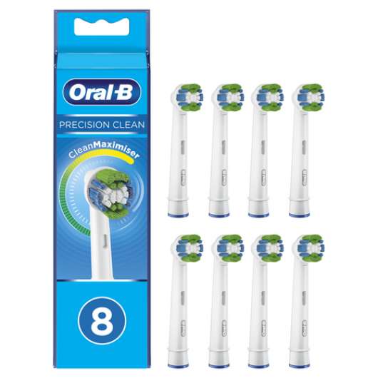Oral-b Eb20rb 8er Precision Cl Ean Cleanmaximizer Tillbehör Till Tandvård