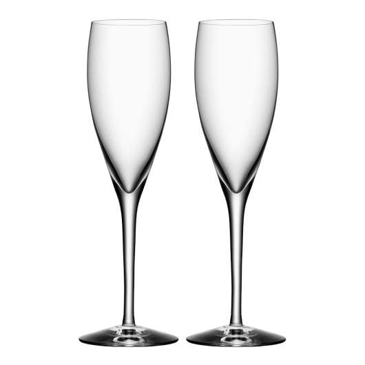 Orrefors - More Champagneglas 18 cl 2-pack