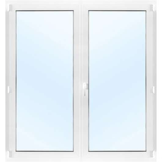 Parfönsterdörr 3-glas Inåtgående med tilt - PVC - U-värde 0,96