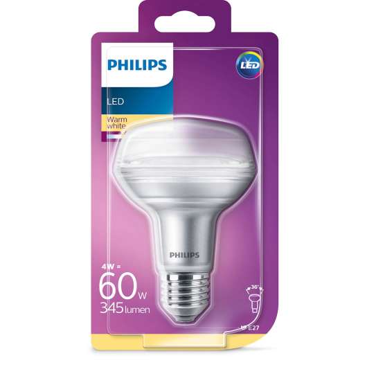 Philips LED REFL. 60W E27 VV 36D ND