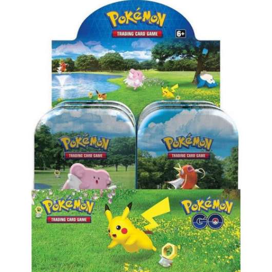 Pokemon - GO Mini Tin samlarkort Box diverse